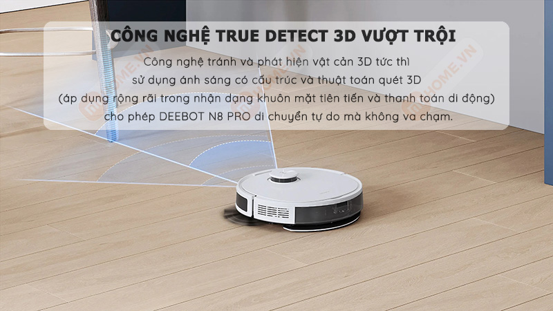 Robot hút bụi lau nhà Ecovacs Deebot N8 Pro 13 Robot hut bui lau nha Ecovacs Deebot N8 Pro 6