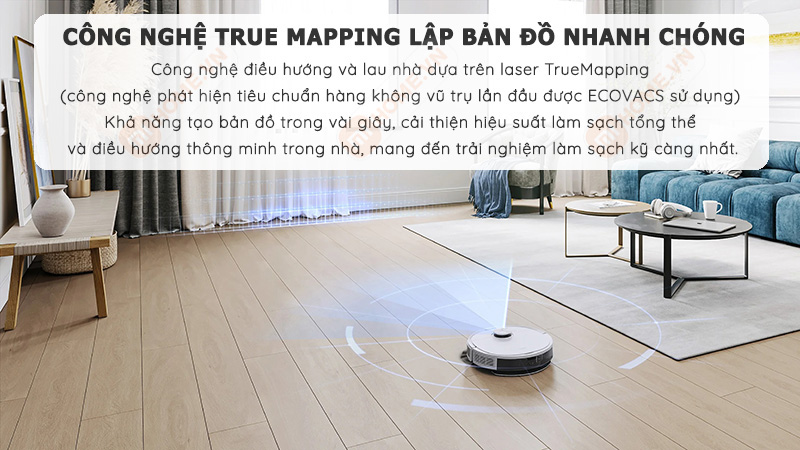 Robot hút bụi lau nhà Ecovacs Deebot N8 Pro 15 Robot hut bui lau nha Ecovacs Deebot N8 Pro 8