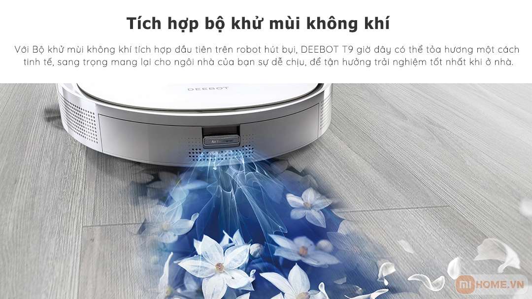 Robot hut bui lau nha Ecovacs Deebot t9 10