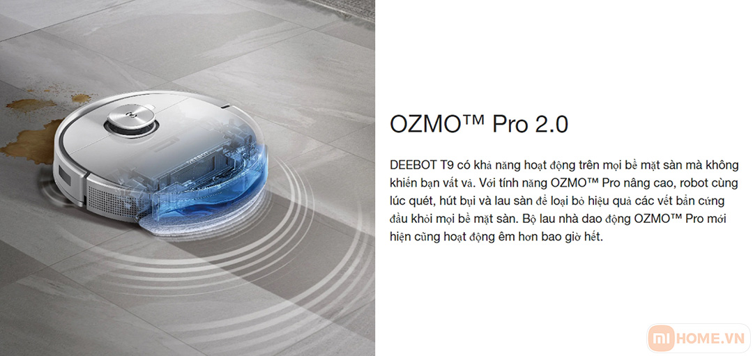 Robot hut bui lau nha Ecovacs Deebot t9 12