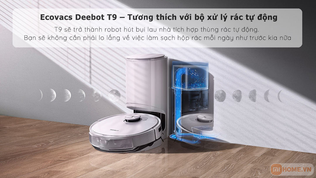 Robot hut bui lau nha Ecovacs Deebot t9 15