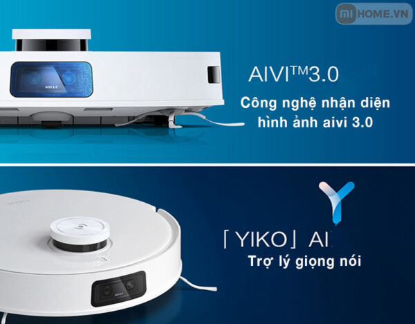 Robot hút bụi lau nhà Ecovacs Deebot T10 - Bản quốc tế hình ảnh chi tiết 2