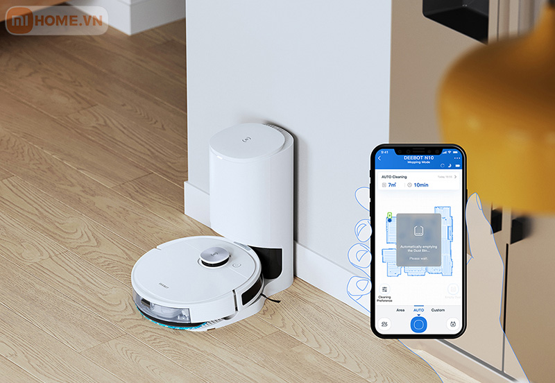 Robot hut bui lau nha Ecovacs Deebot N10 9