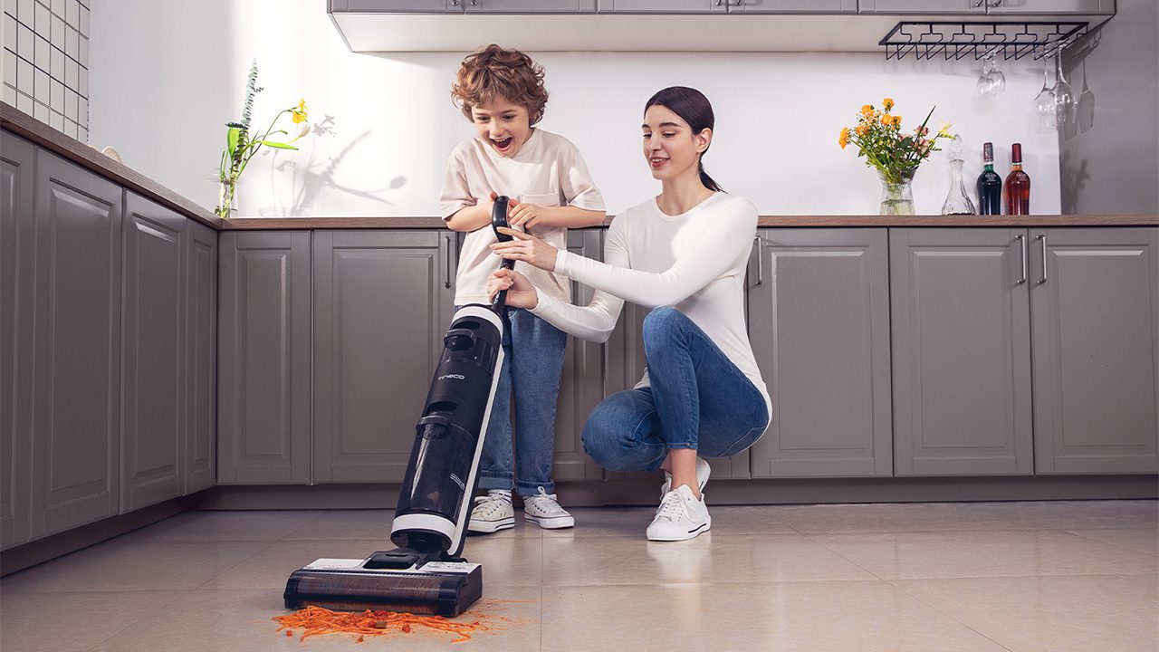 Banner giới thiệu máy hút bụi khô và ướt Tineco Floor One S3