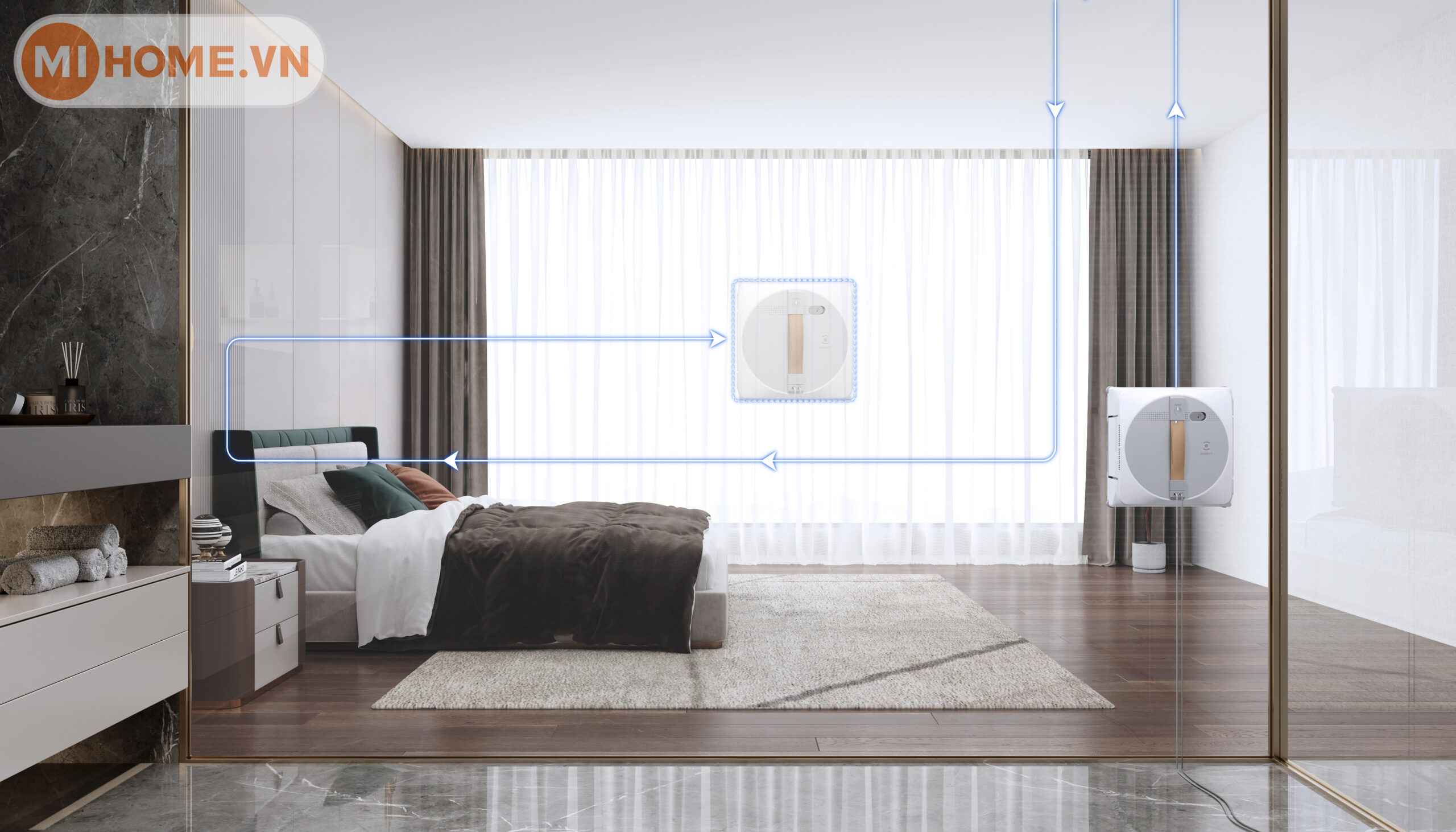 Robot lau kính Ecovacs Winbot W1 Pro 16 12 1 scaled