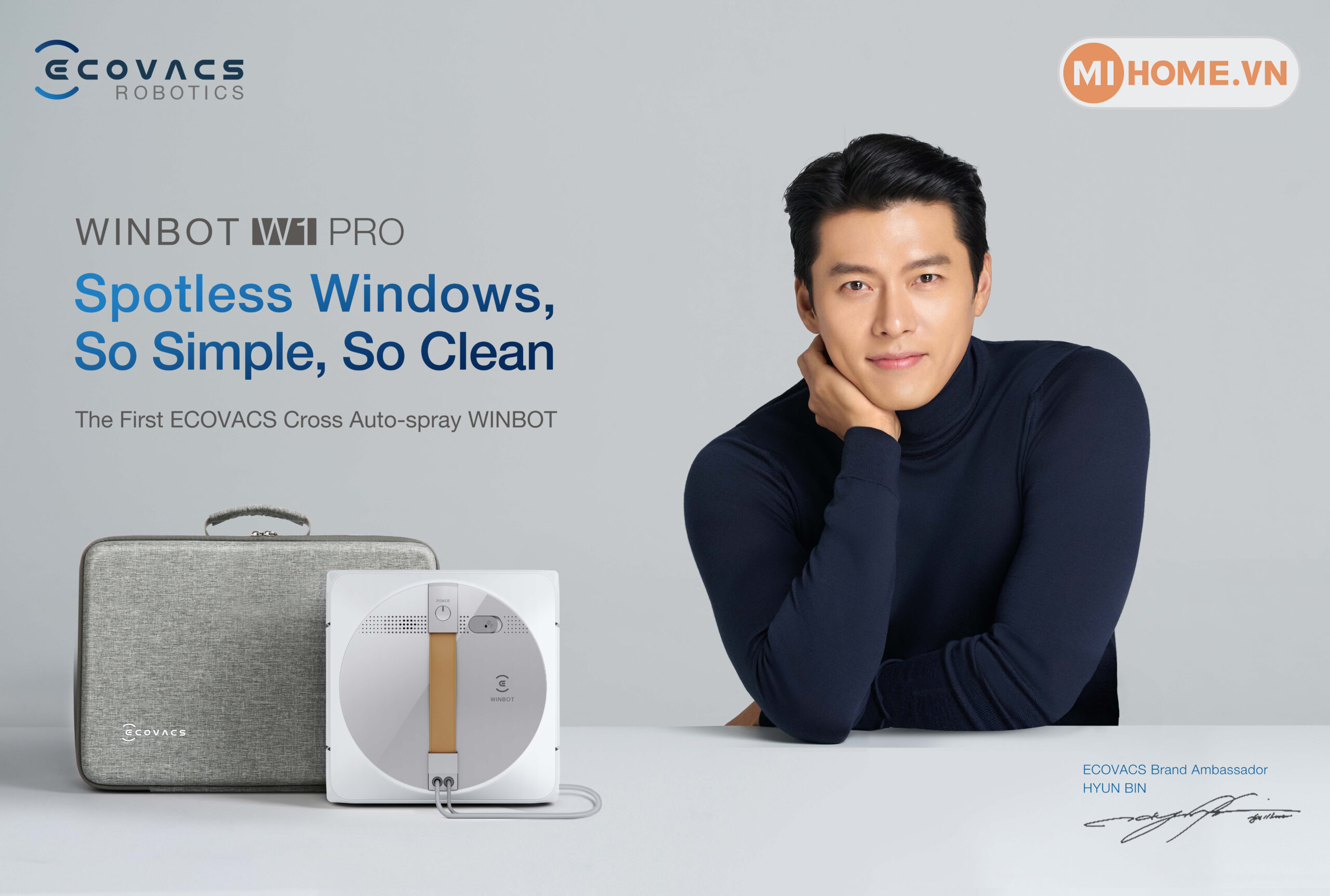Robot lau kính Ecovacs Winbot W1 Pro 12 3 3 scaled