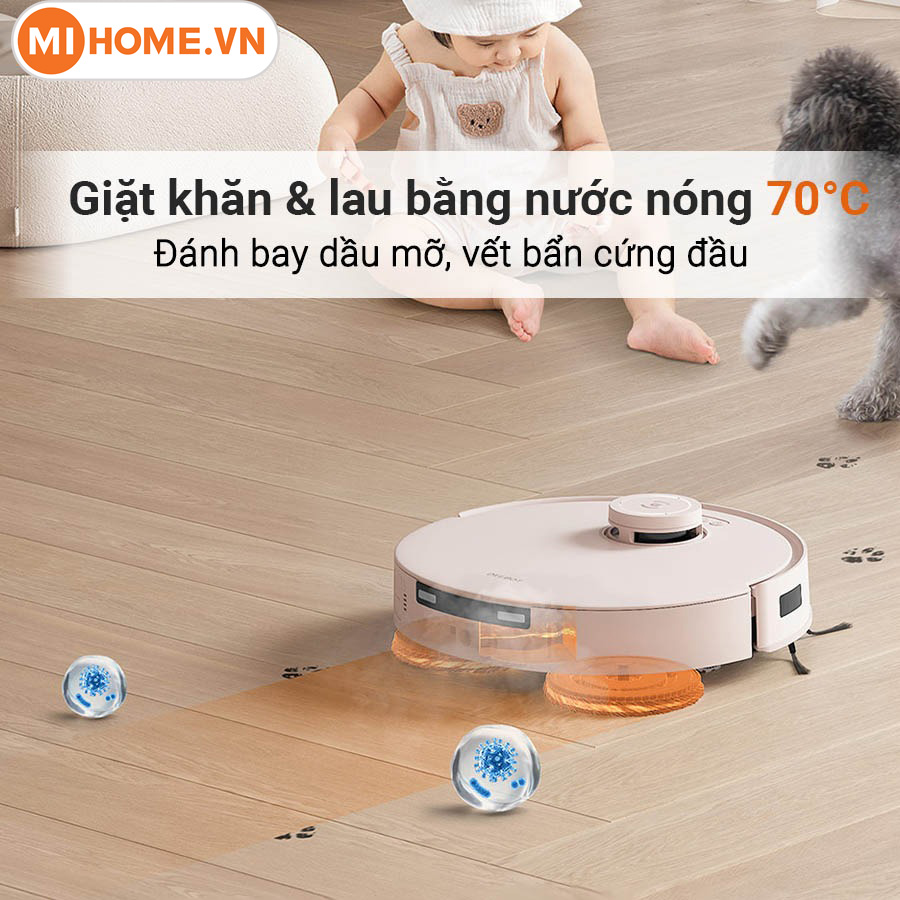 Robot hút bụi thông minh - Ecovacs Deebot T30 Pro OMNI 22 205