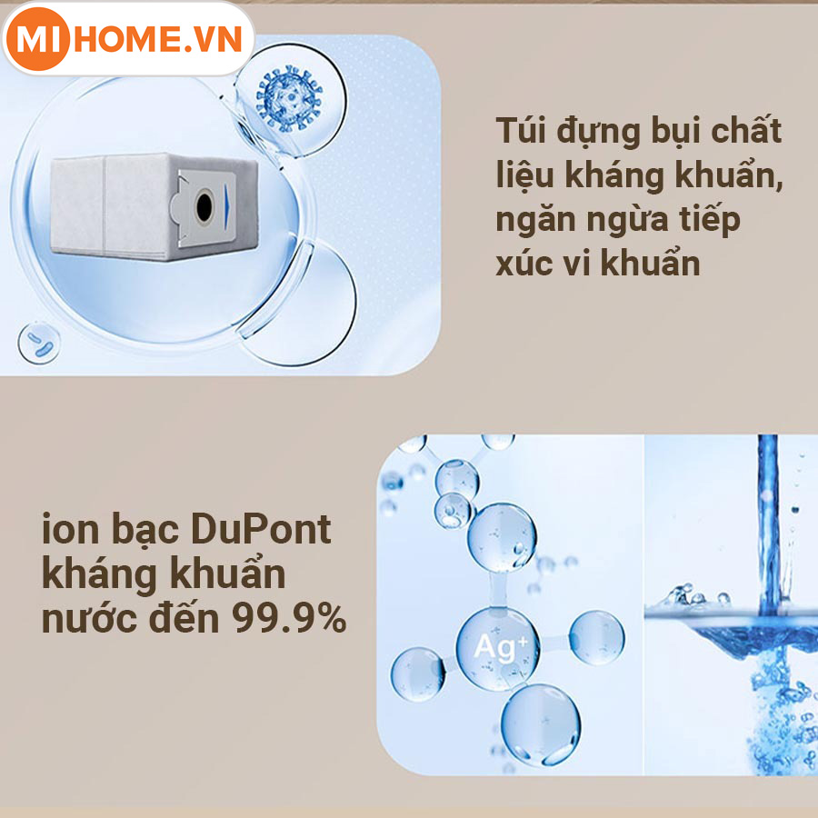Robot hút bụi thông minh - Ecovacs Deebot T30 Pro OMNI 27 210