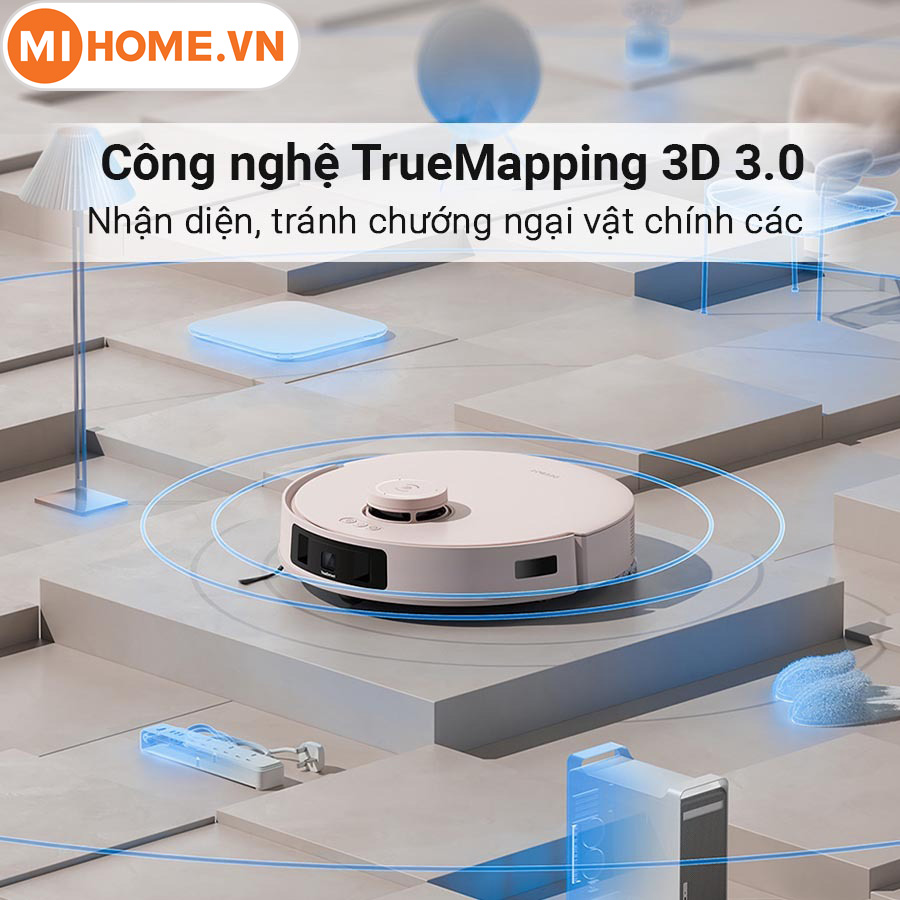 Robot hút bụi thông minh - Ecovacs Deebot T30 Pro OMNI 28 211