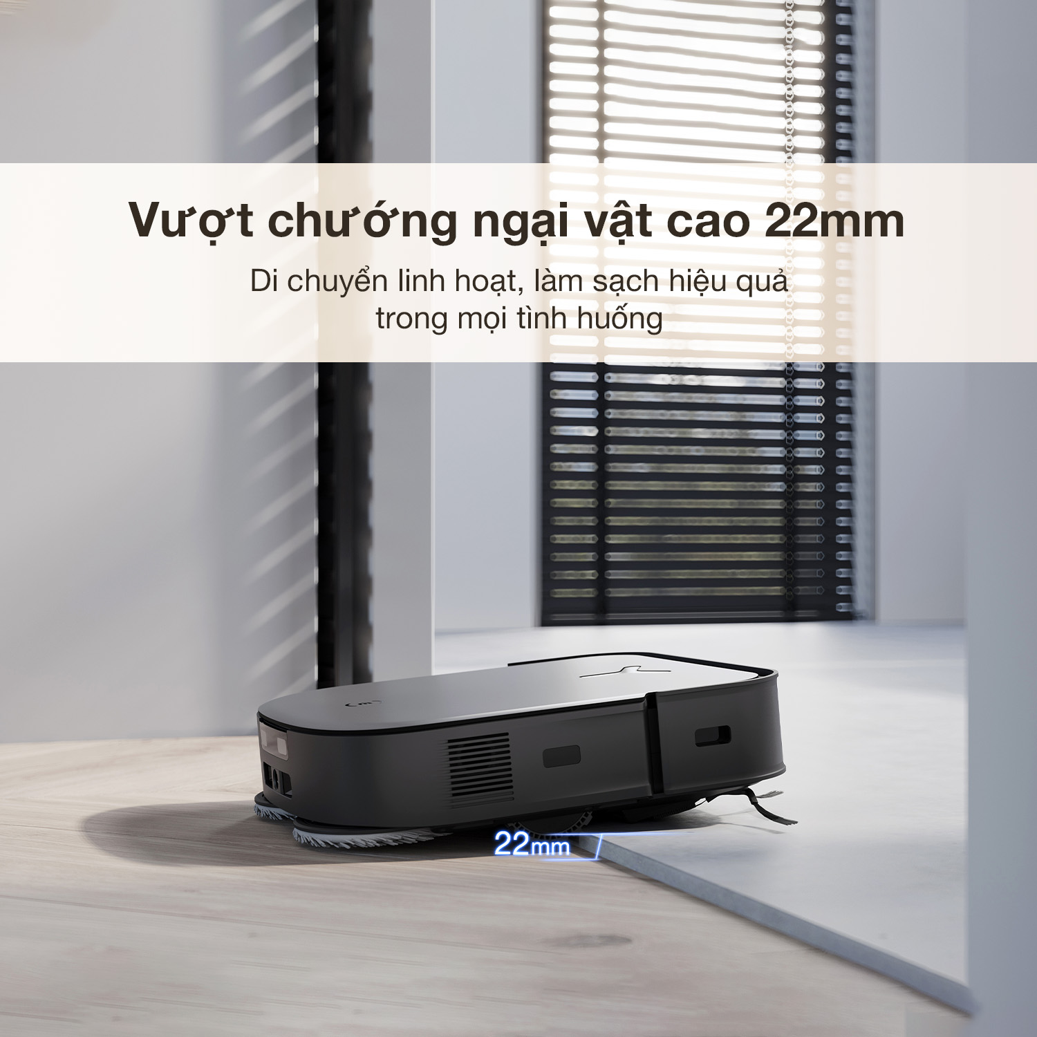 Robot hút bụi lau nhà Ecovacs Deebot X2 Combo 28 x2-cb-9