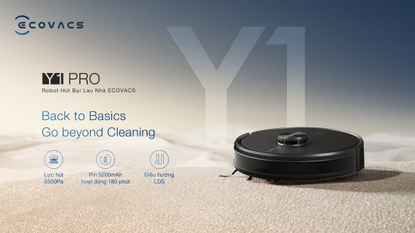 Robot hút bụi lau nhà Ecovacs Deebot Y1 Pro Ecovacs Robot hút bụi lau nhà Ecovacs Deebot Y1 PRO hình ảnh chi tiết 2