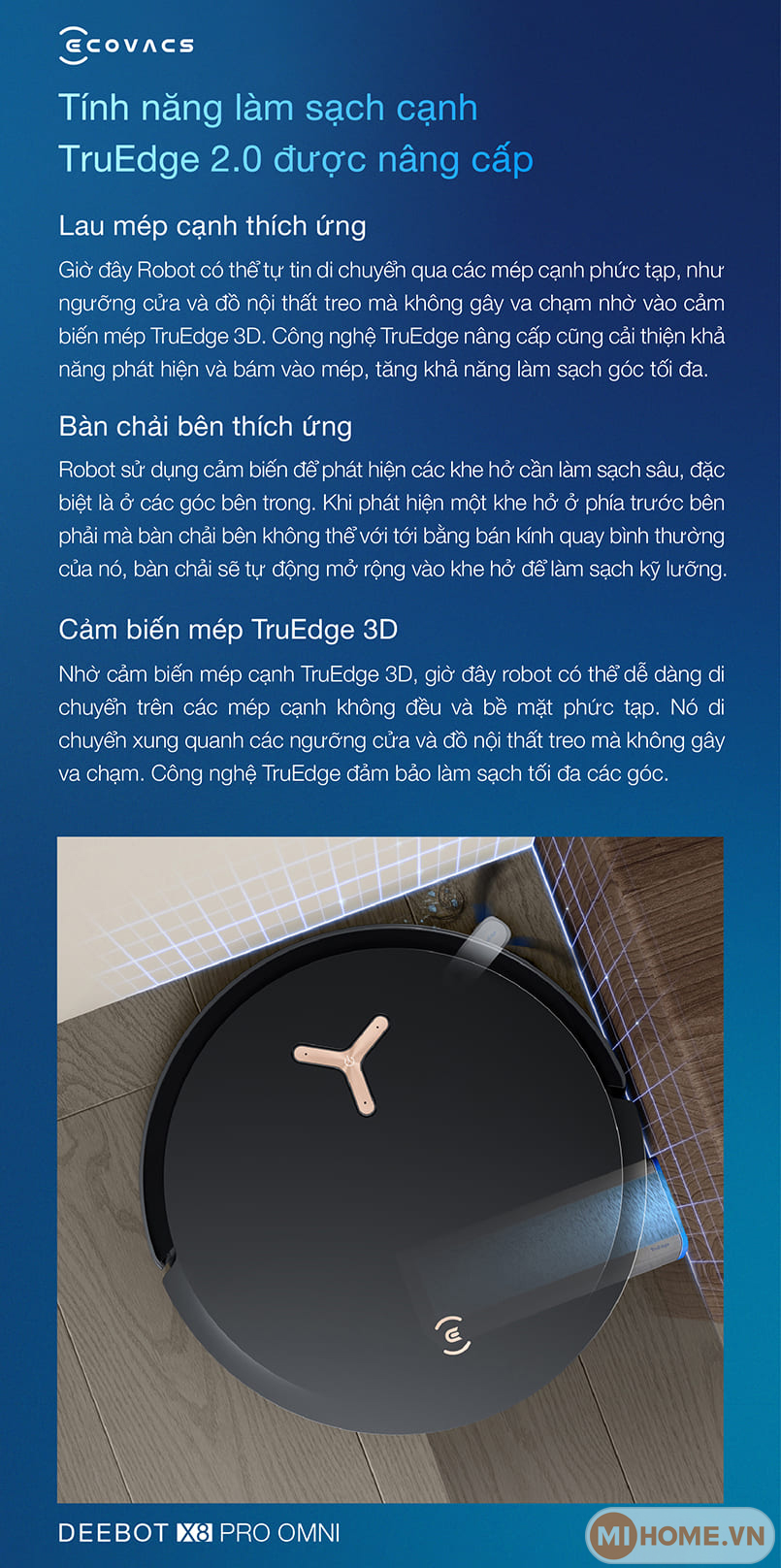 Robot hút bụi lau nhà Ecovacs Deebot X8 Pro Omni 2025 14 1728352439869 robot hut bui lau nha ecovacs deebot x8 pro omni 4