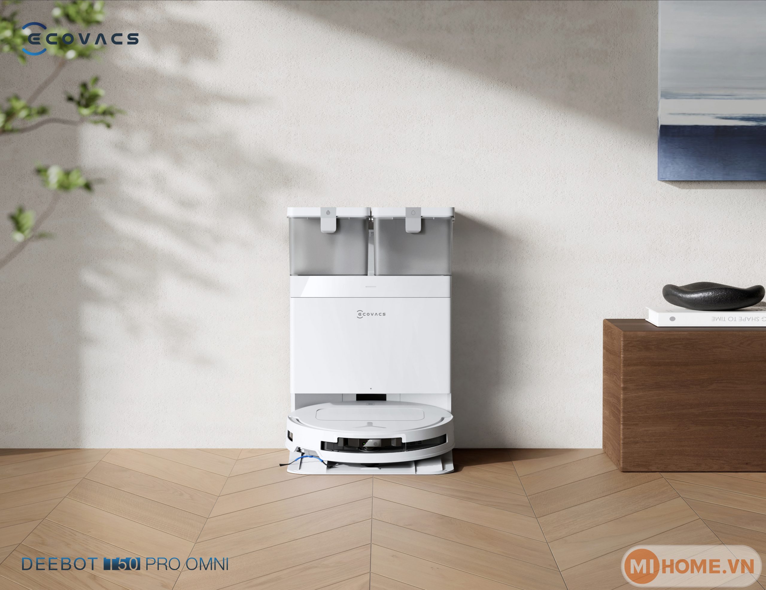 Robot hút bụi lau nhà Ecovacs Deebot T50 Pro Omni 2025 31 2 1 scaled