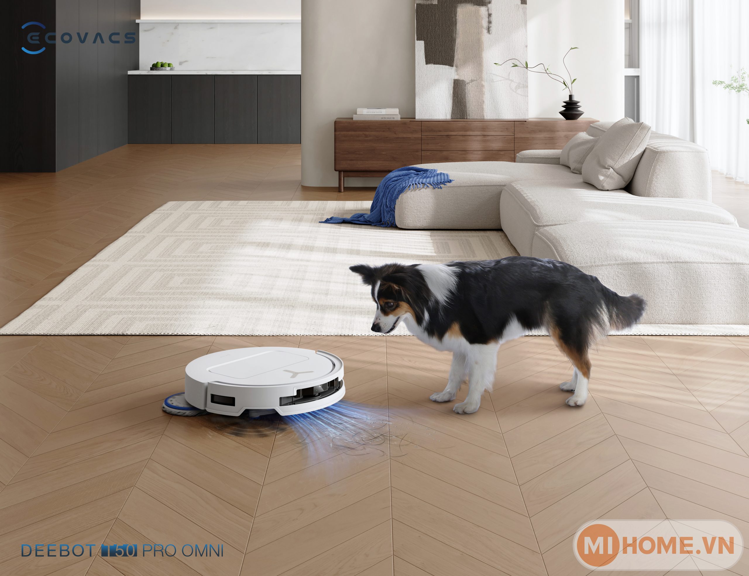 Robot hút bụi lau nhà Ecovacs Deebot T50 Pro Omni 2025 30 5 scaled