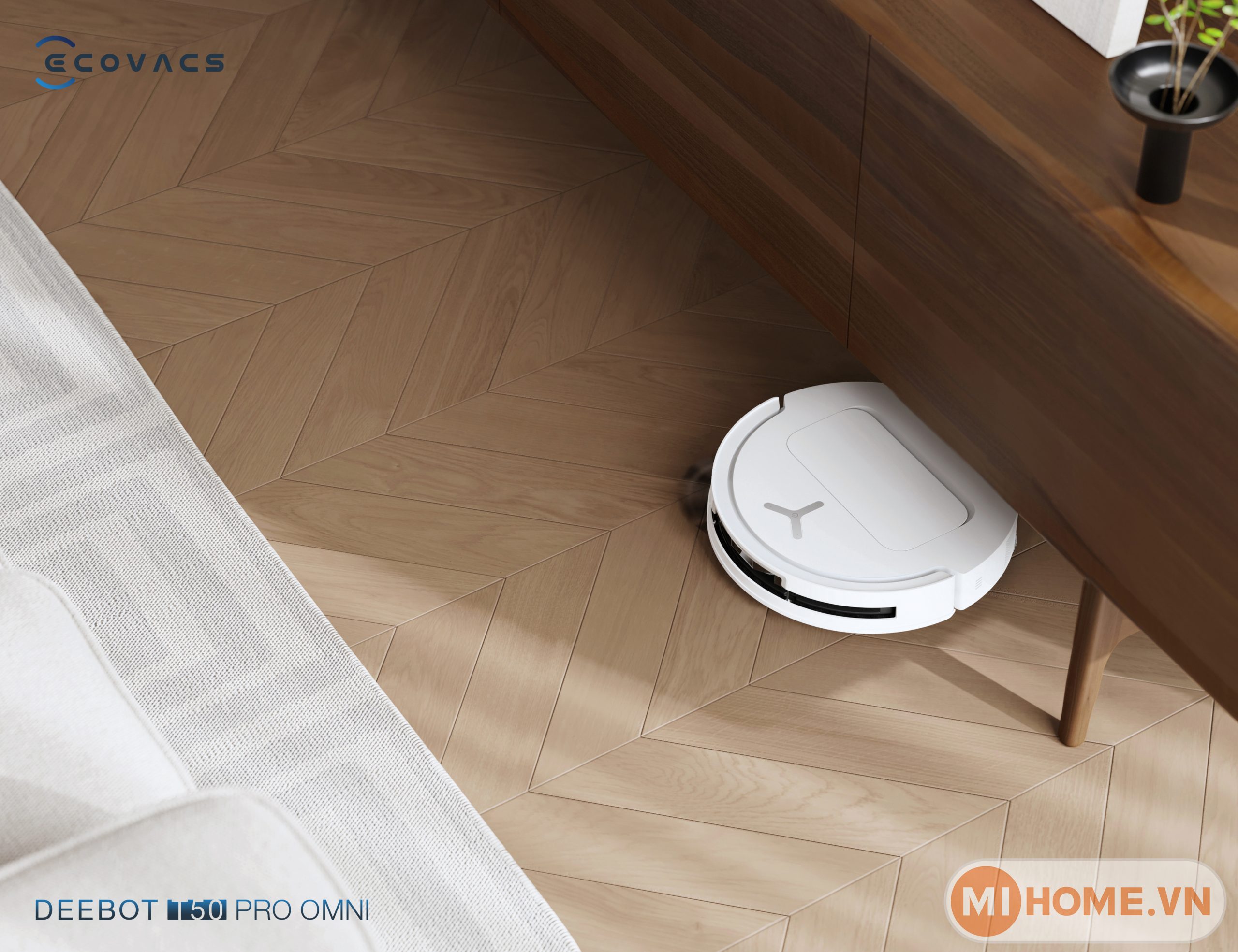 Robot hút bụi lau nhà Ecovacs Deebot T50 Pro Omni 2025 25 6 scaled