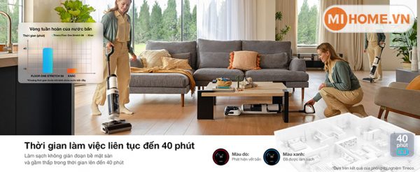 Máy hút bụi lau sàn khô ướt Tineco Floor One S6 Stretch Pro (20.000Pa) hình ảnh chi tiết 6