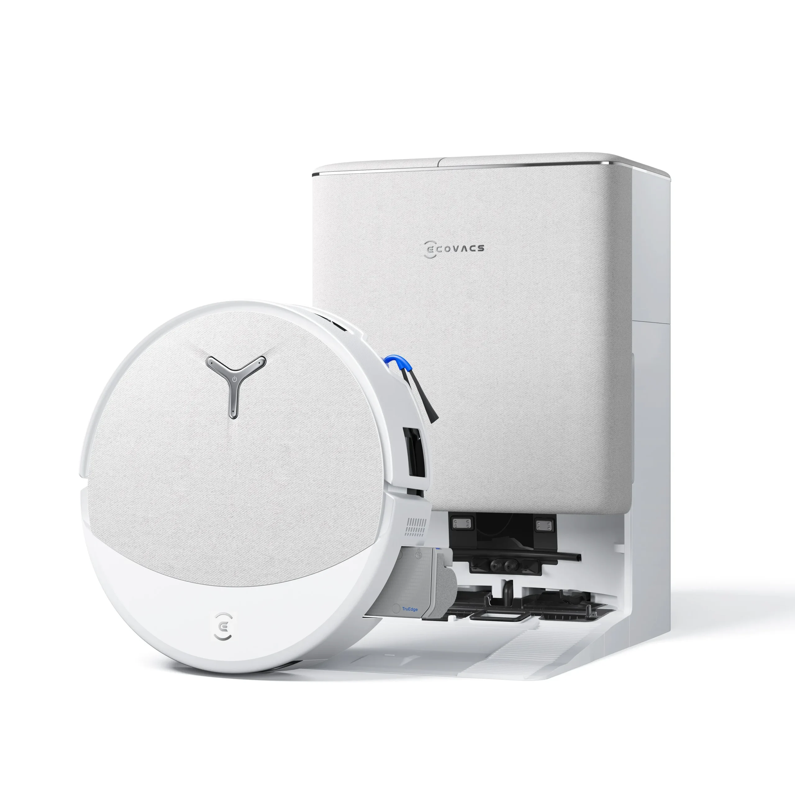 Top Bộ Đôi Robot Tự Động + Máy Lau Cầm Tay Hoàn Hảo Cho Nhà Phố 3 - 4 Tầng Ecovacs Robot hút bụi lau nhà Ecovacs Deebot T90 Pro Omni