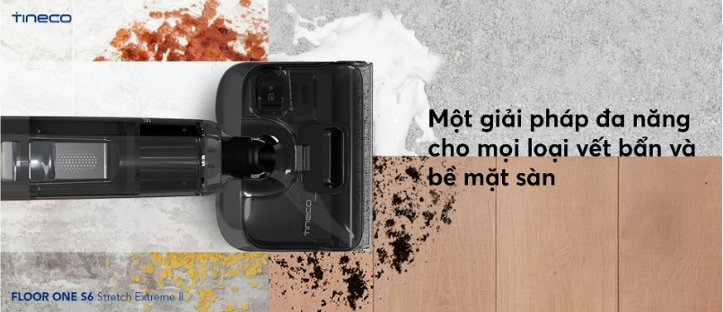 Máy hút bụi lau sàn khô ướt Tineco Floor One S6 Stretch Extreme 2 hình ảnh chi tiết 2