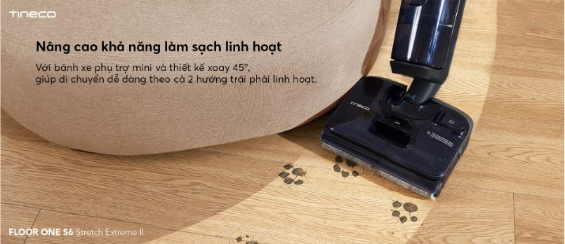Máy hút bụi lau sàn khô ướt Tineco Floor One S6 Stretch Extreme 2 hình ảnh chi tiết 10