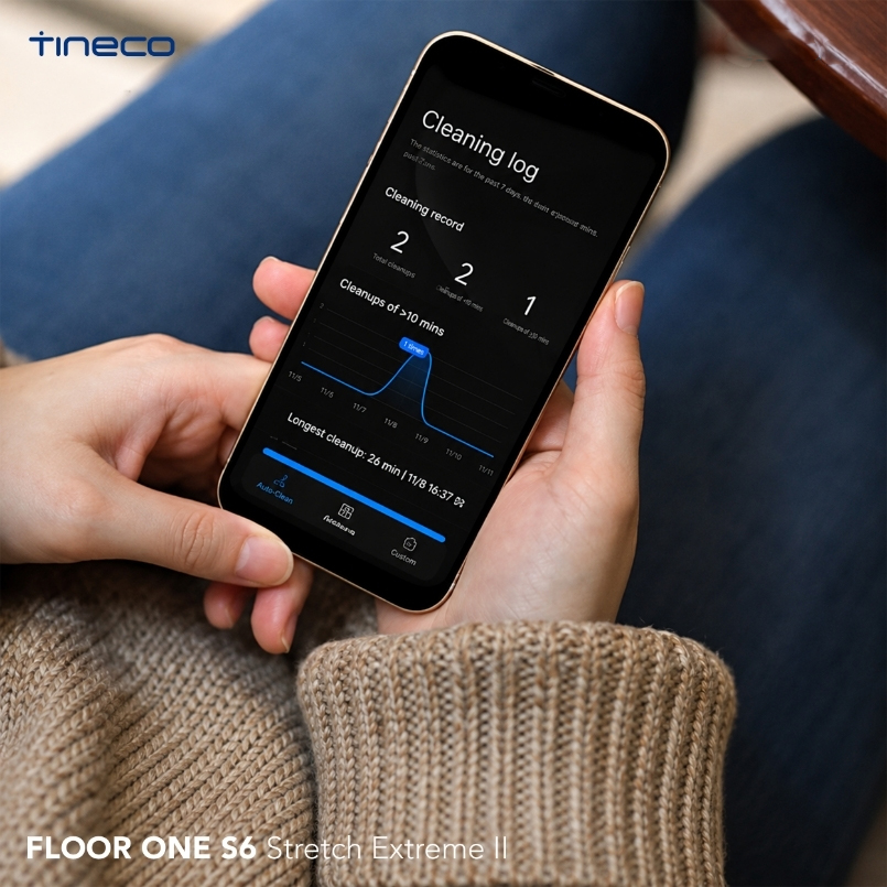 Máy hút bụi lau sàn khô ướt Tineco Floor One S6 Stretch Extreme 2 hình ảnh chi tiết 13