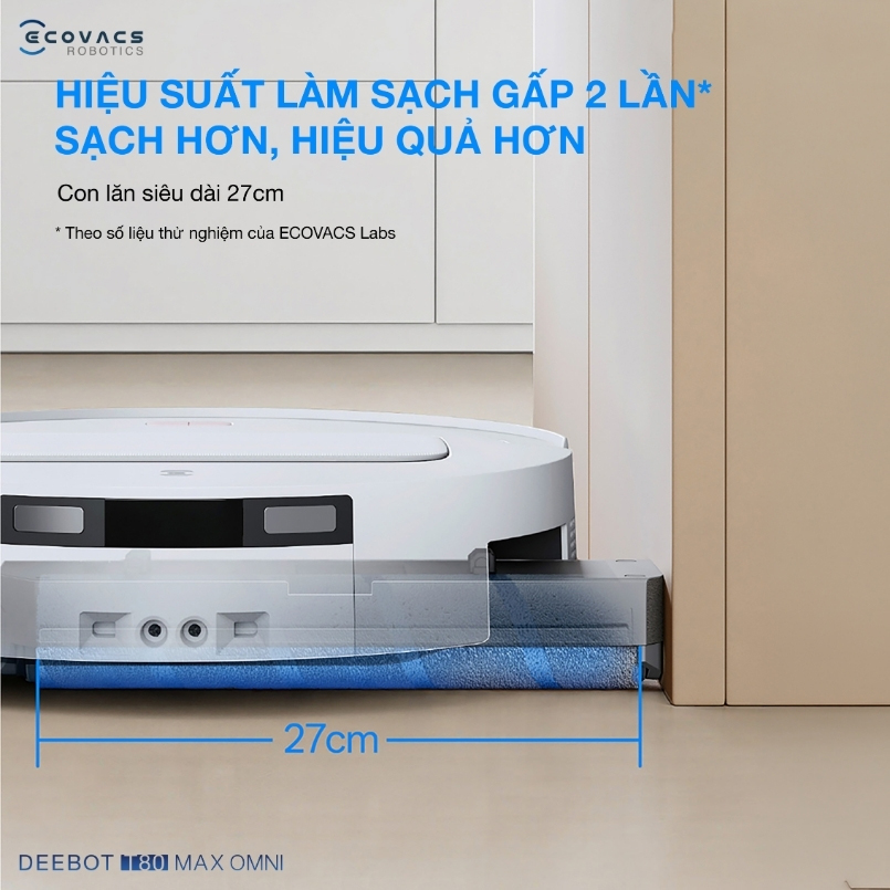 Robot hút bụi lau nhà Ecovacs Deebot T80 Max Omni hình ảnh chi tiết 6