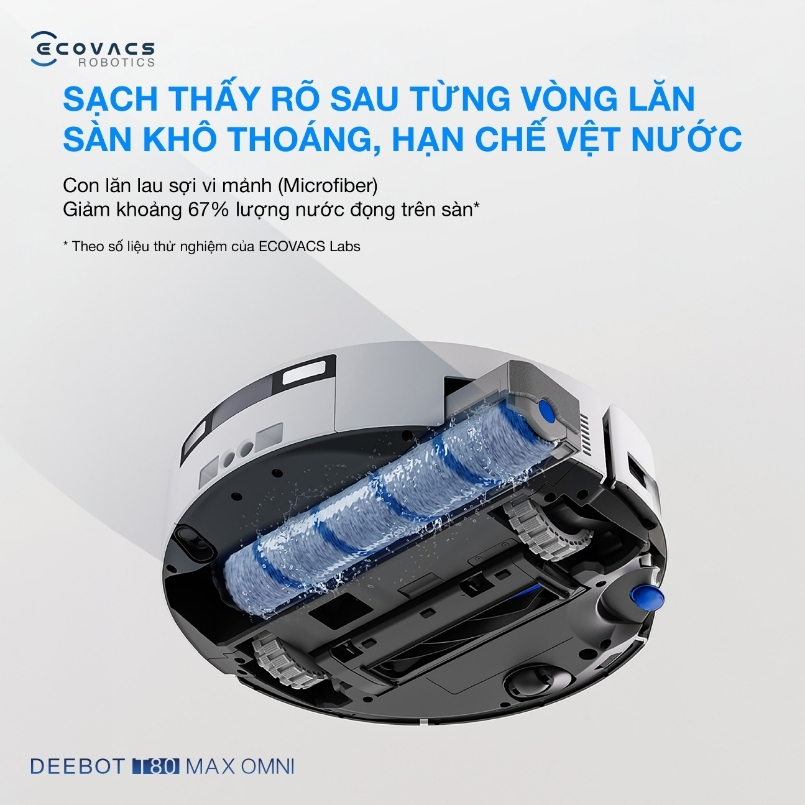Robot hút bụi lau nhà Ecovacs Deebot T80 Max Omni hình ảnh chi tiết 7