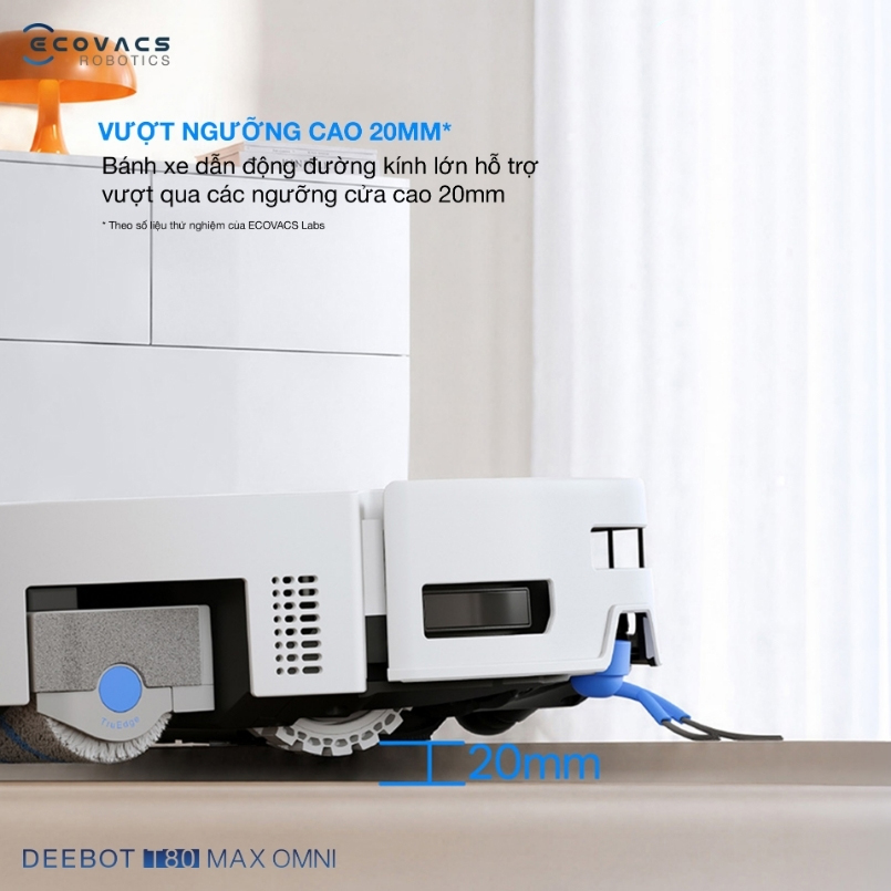 Robot hút bụi lau nhà Ecovacs Deebot T80 Max Omni hình ảnh chi tiết 15