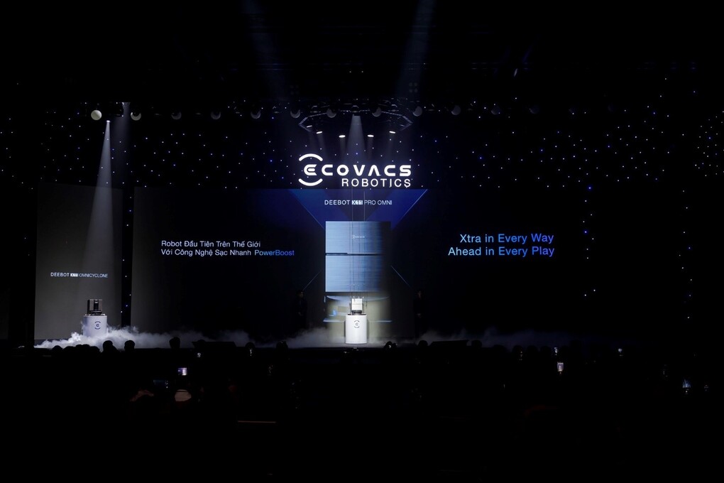 Sự kiện ra mắt Deebot X11 Family đánh dấu bước tiến chiến lược mới của Ecovacs trong việc chinh phục thị trường Việt Nam. Ảnh: Ecovacs