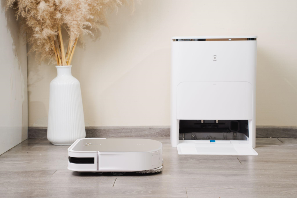 Ecovacs Deebot X2 Omni có thêm bản trắng giới hạn Ecovacs Deebot X2 Omni có lực hút lên 8.000 PA, cao nhất trên thị trường hiện nay. Ảnh: Giga Digital