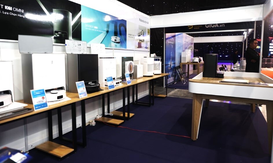 Ecovacs giới thiệu robot hút bụi, lọc khí thông minh tại Tech Expo 2023