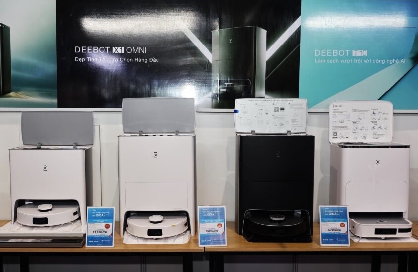 Ecovacs giới thiệu robot hút bụi, lọc khí thông minh tại Tech Expo 2023
