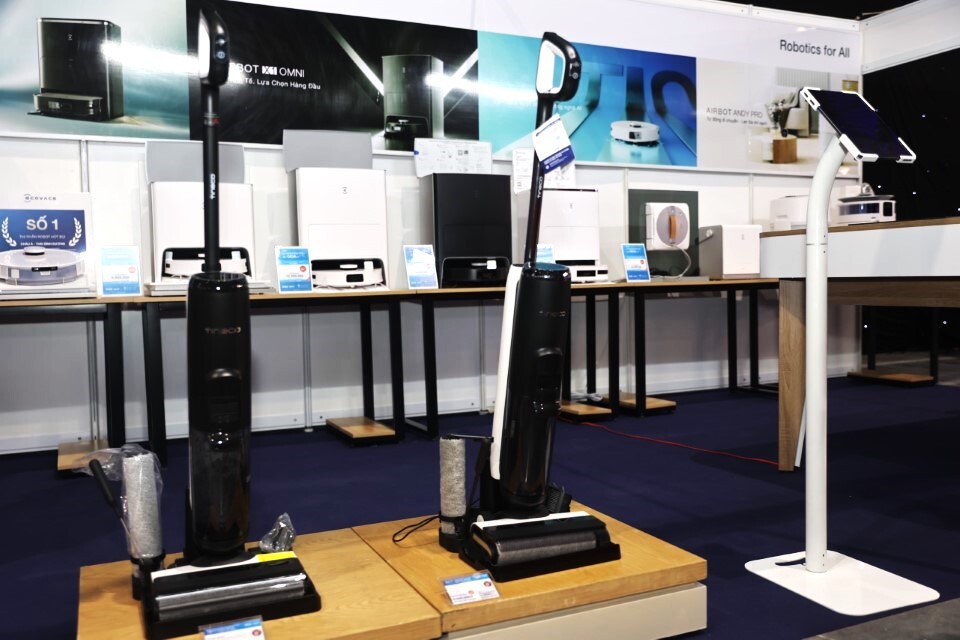 Ecovacs giới thiệu robot hút bụi, lọc khí thông minh tại Tech Expo 2023
