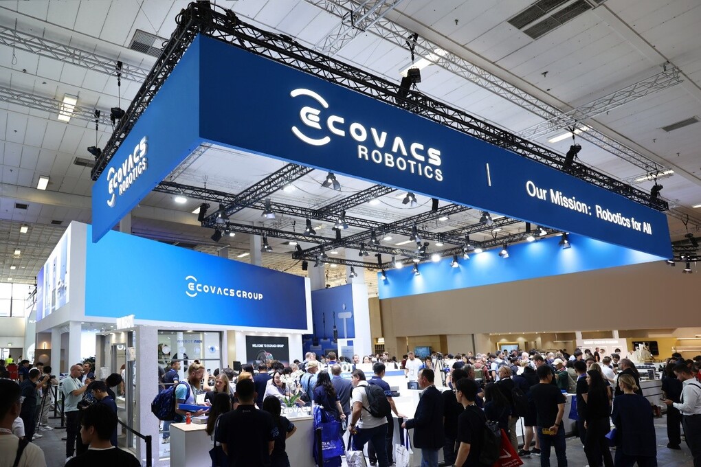 Gian hàng Ecovacs tại IFA 2025. Ảnh: Ecovacs