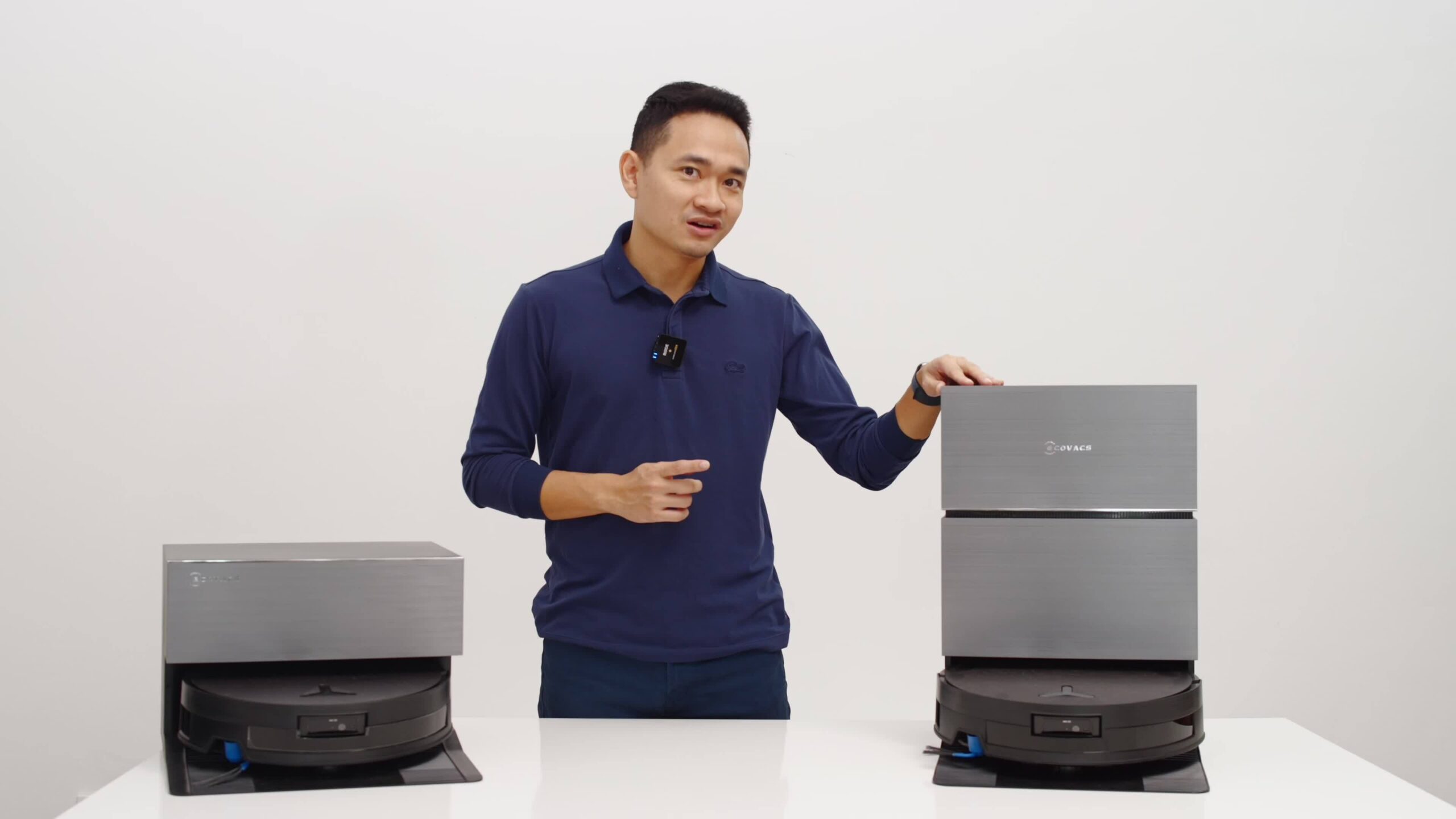 Ưu nhược điểm của robot lau nhà có cấp, xả nước tự động Ecovacs Ưu, nhược điểm của robot lau nhà có cấp, xả nước tự động.
