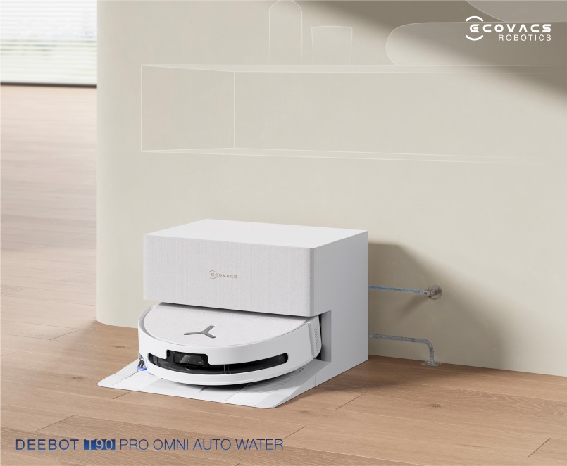 Trạm sạc OMNI Auto Water siêu nhỏ gọn cao chỉ 267mm tích hợp bơm xả trực tiếp