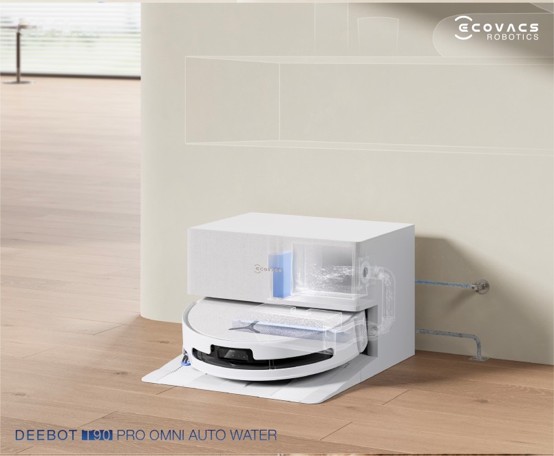 Tự động gom bụi kín kháng khuẩn với túi bụi 2.5L rảnh tay lên đến 150 ngày