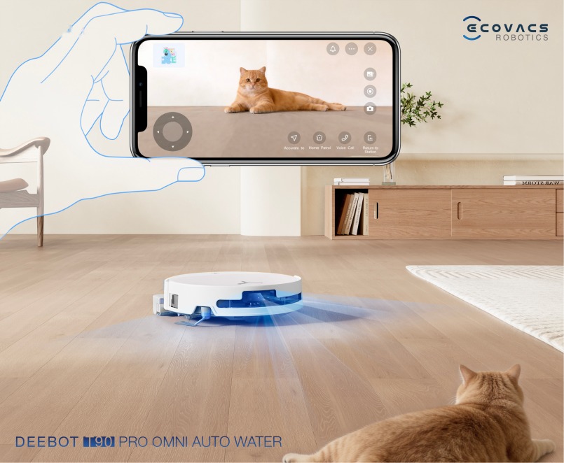Camera giám sát video thời gian thực đàm thoại 2 chiều và chế độ chăm sóc thú cưng