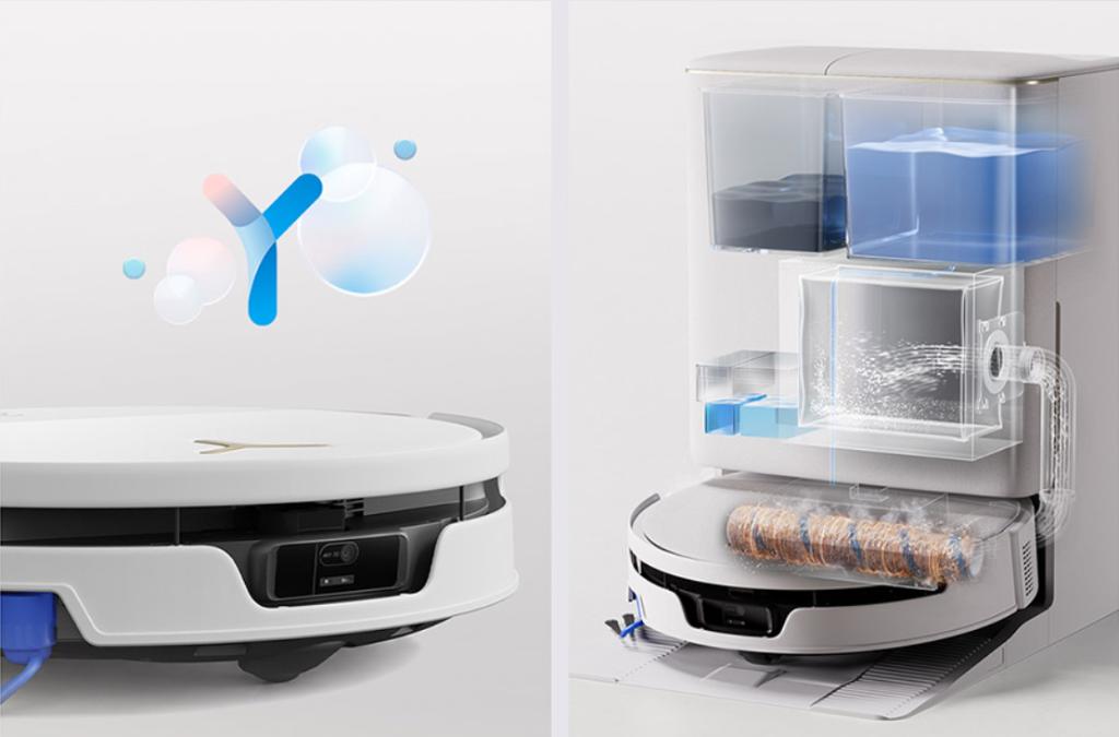 Robot hút bụi lau nhà Ecovacs Deebot T90S Pro Ecovacs Trợ lý giọng nói Yiko 2.0 và cơ chế tự vệ sinh trạm sạc Ecovacs Deebot T90S Pro