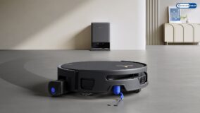 Hiệu quả lau sàn sạch bóng không để lại vệt nước Ecovacs T90S Pro Omni