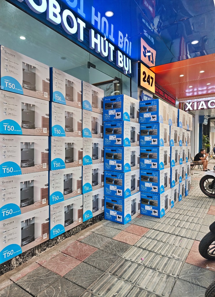 Kho hàng robot hút bụi và máy lau sàn dồi dào sẵn sàng giao ngay tại Hải Phòng