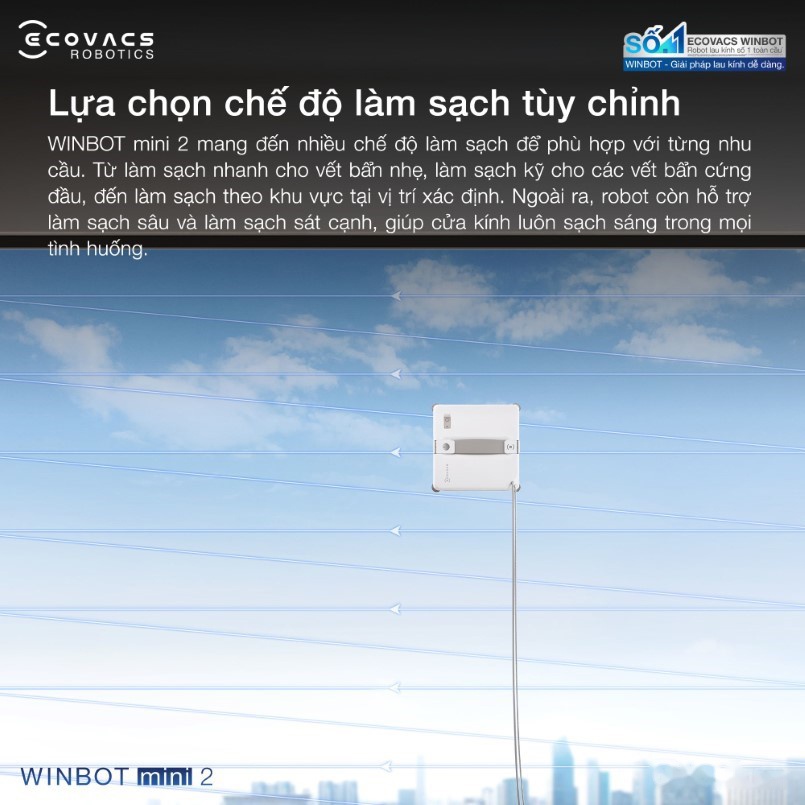 5 chế độ làm sạch đa dạng đáp ứng mọi nhu cầu vệ sinh