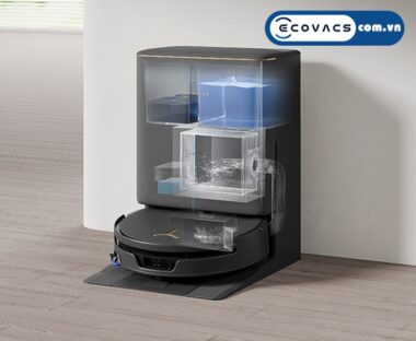 So sánh các chế độ giặt giẻ nước nóng trên trạm OMNI: Khi nào nên chọn giặt 45°C vs 70°C? Ecovacs Trạm sạc đa năng OMNI giặt nước nóng sấy khí nóng T90S Pro Omni