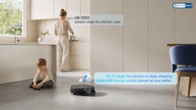 Trợ lý ảo AI Agent Yiko 2.0 tự động thiết lập lịch dọn dẹp T90S Pro Omni