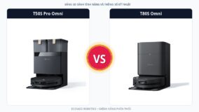 So sánh Ecovacs Deebot T50S Pro Omni và Ecovacs Deebot T80S Omni
