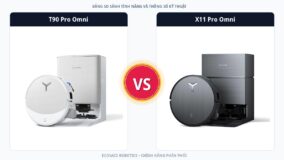 So sánh Ecovacs Deebot T90 Pro Omni và Ecovacs Deebot X11 Pro Omni