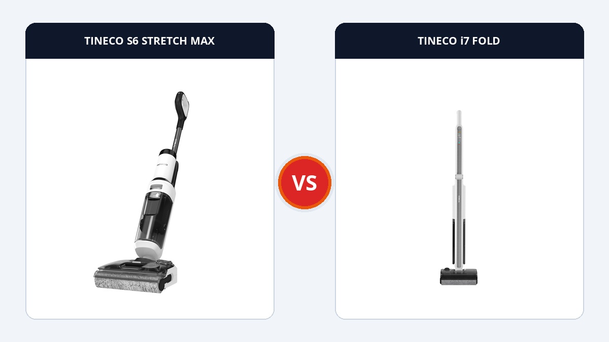 So sánh đối đầu TINECO S6 STRETCH MAX và TINECO i7 FOLD