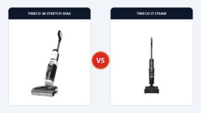So sánh đối đầu So sánh Tineco Floor One S6 Stretch Max và i7 Steam: Ngả phẳng 180° cơ động hay Hơi nước nóng diệt khuẩn?