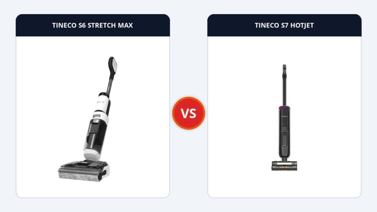 So sánh Tineco Floor One S6 Stretch Max và S7 HotJet: Ngả phẳng 180° hay Phun nước nóng trực tiếp?