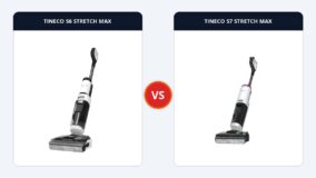 So sánh đối đầu So sánh Tineco Floor One S6 Stretch Max và S7 Stretch Max: Giặt sấy 85°C hay Sấy khô tiệt trùng 110°C?