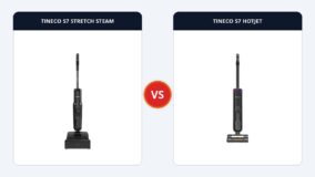 So sánh đối đầu So sánh Tineco Floor One S7 Stretch Steam và S7 HotJet: Phun hơi nước 140°C hay Phun tia nước nóng HotJet?